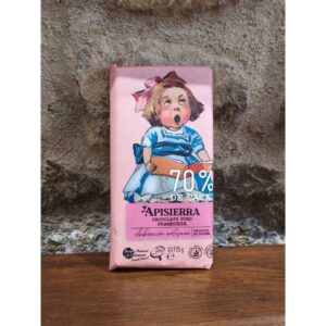 Chocolate Puro Frambuesa 70% — Apisierra