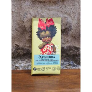 Chocolate Puro con Flor de Sal de Cabo de Gata 70% — Apisierra