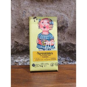 Chocolate Puro Plátano 70% — Apisierra