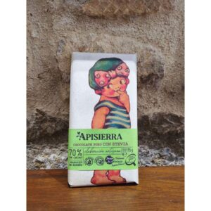 Chocolate Puro con Stevia 70% — Apisierra