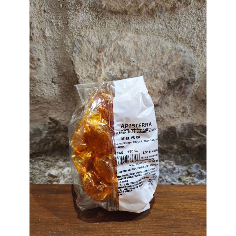 Caramelos Artesanos de Miel Pura Apisierra (150g) - Imagen 2