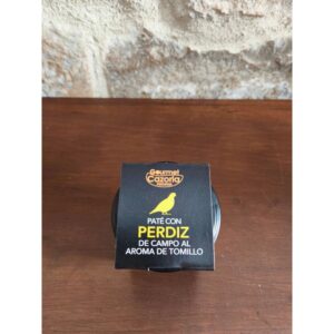 Paté con Perdiz de Campo al Aroma de Tomillo — Gourmet Cazorla Premium