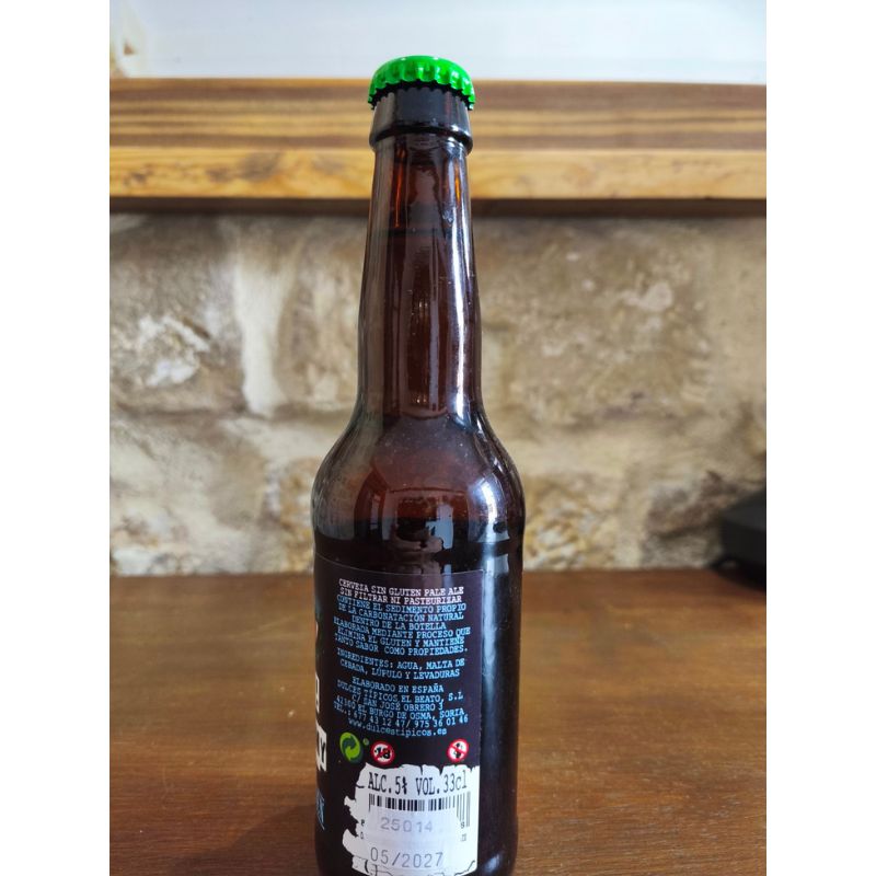 Cerveza Artesana Gamusino Pale Ale Sin Gluten (33cl) - Imagen 2